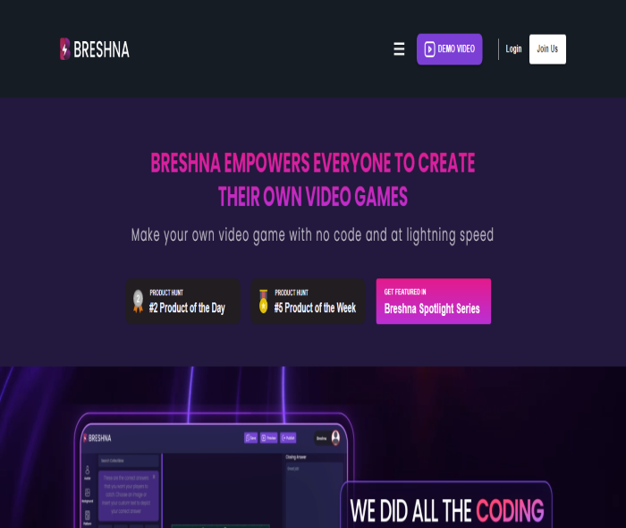 Breshna Home Page