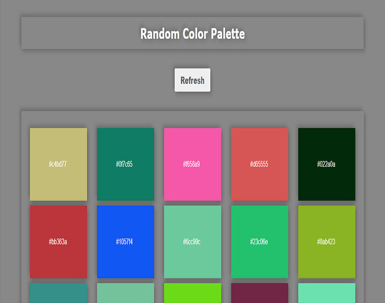 Color Pallete Image