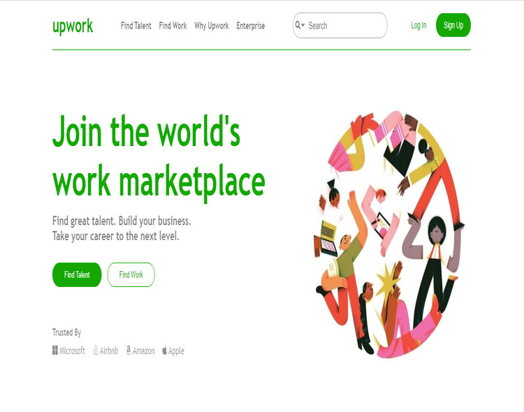 Upwork UI